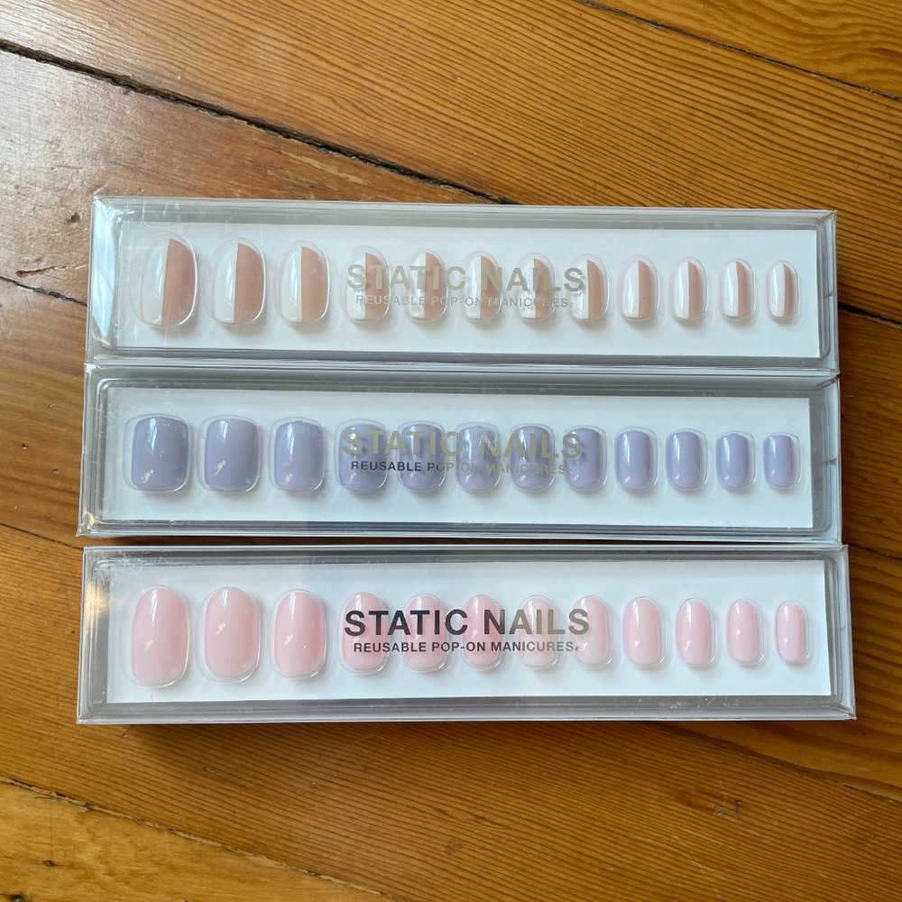 Static Nails Reusable Pop-On Manicure Assortment